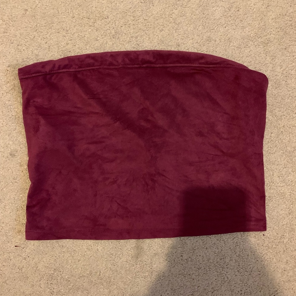 Urban Outfitters burgundy/purple tube top size M